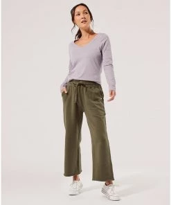 Pact Organic Women Essential Vintage Wide-Leg Sweatpant Womens