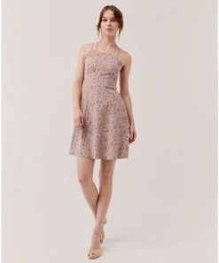 Pact Organic Women Fit & Flare Strappy Dress