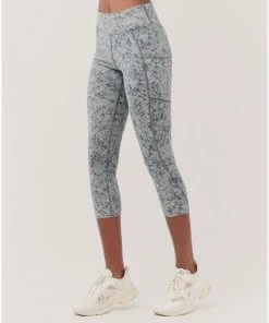 Pact Organic Women Go-To Cropped Pocket Legging Womens