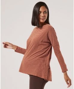 Womens Pact Organic Women Maternity Airy Long Sleeve Tee