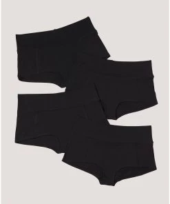 Pact Organic Women Maternity Foldover Brief 4-Pack