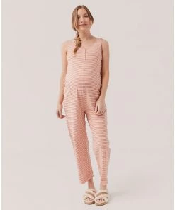 Womens Pact Organic Women Maternity Nursing Jumpsuit