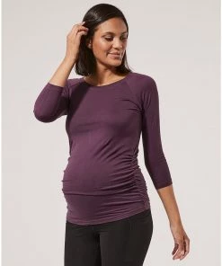 Pact Organic Women Maternity Raglan Tunic Womens