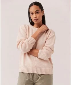 Pact Organic Women Open-Knit Crew