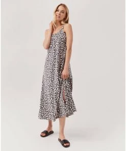 Womens Pact Organic Women Revive Strappy Maxi Dress