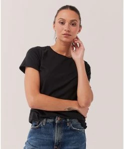 Womens Pact Organic Women Softspun Crew Neck Tee
