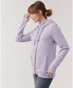Pact Organic Women The Rec Zip Hoodie Womens