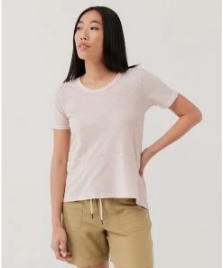 Pact Organic Women Tissue Tiered Top Womens