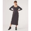 Womens Pact Organic Women Clearance Easy Slub Maxi Dress