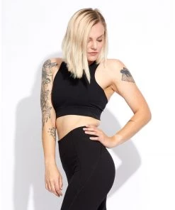 Pact Organic Women Clearance High-Neck Sports Bra