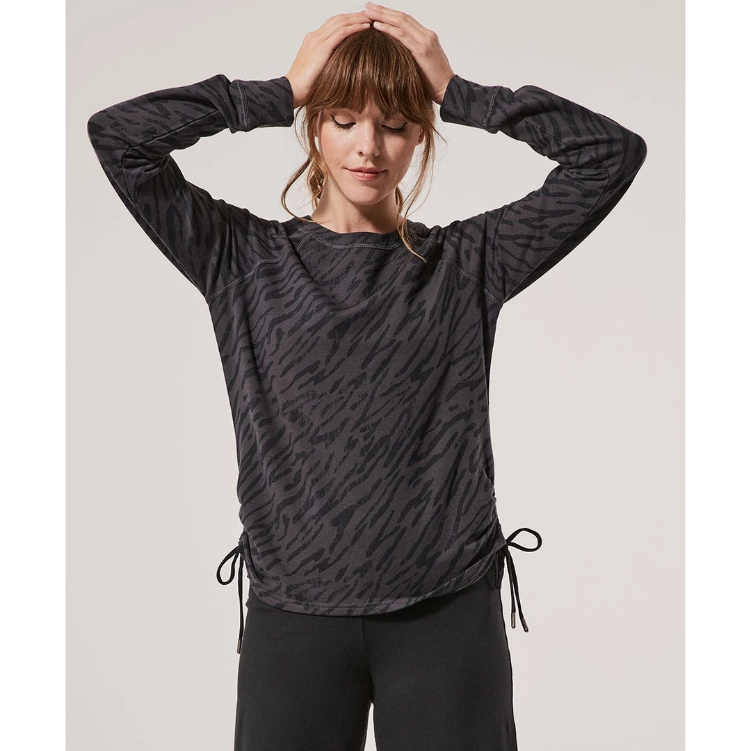 Womens Pact Organic Women Clearance Perfectly Lightweight Cinch Pullover 1 Womens Pact Organic Women Clearance Perfectly Lightweight Cinch Pullover