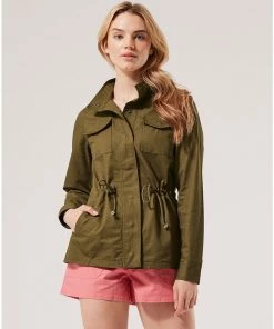 Womens Pact Organic Women Clearance Woven Field Jacket