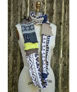 Sutter Larkin Accessories Patchwork Infinity Scarf