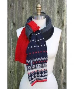 Sutter Larkin Patchwork Winter Scarf Accessories