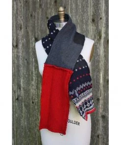 Sutter Larkin Patchwork Winter Scarf Accessories