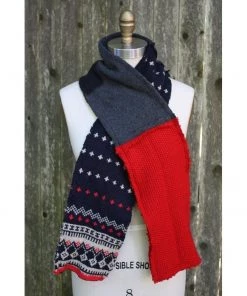 Sutter Larkin Patchwork Winter Scarf Accessories
