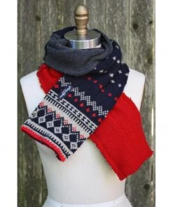 Sutter Larkin Patchwork Winter Scarf Accessories