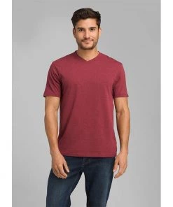 Mens PrAna V-Neck T-Shirt