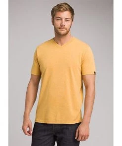 Mens PrAna V-Neck T-Shirt