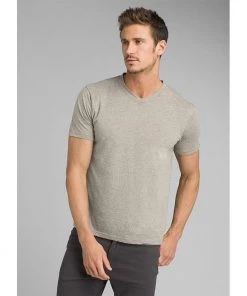Mens PrAna V-Neck T-Shirt