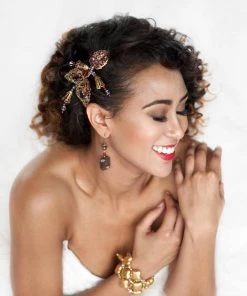 Headpiece Heaven Shop By Vendor Purple Filigree Comb