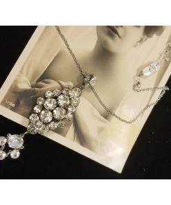 Headpiece Heaven Rhinestone Bridal Necklace Shop By Vendor 5 Headpiece Heaven Rhinestone Bridal Necklace Shop By Vendor