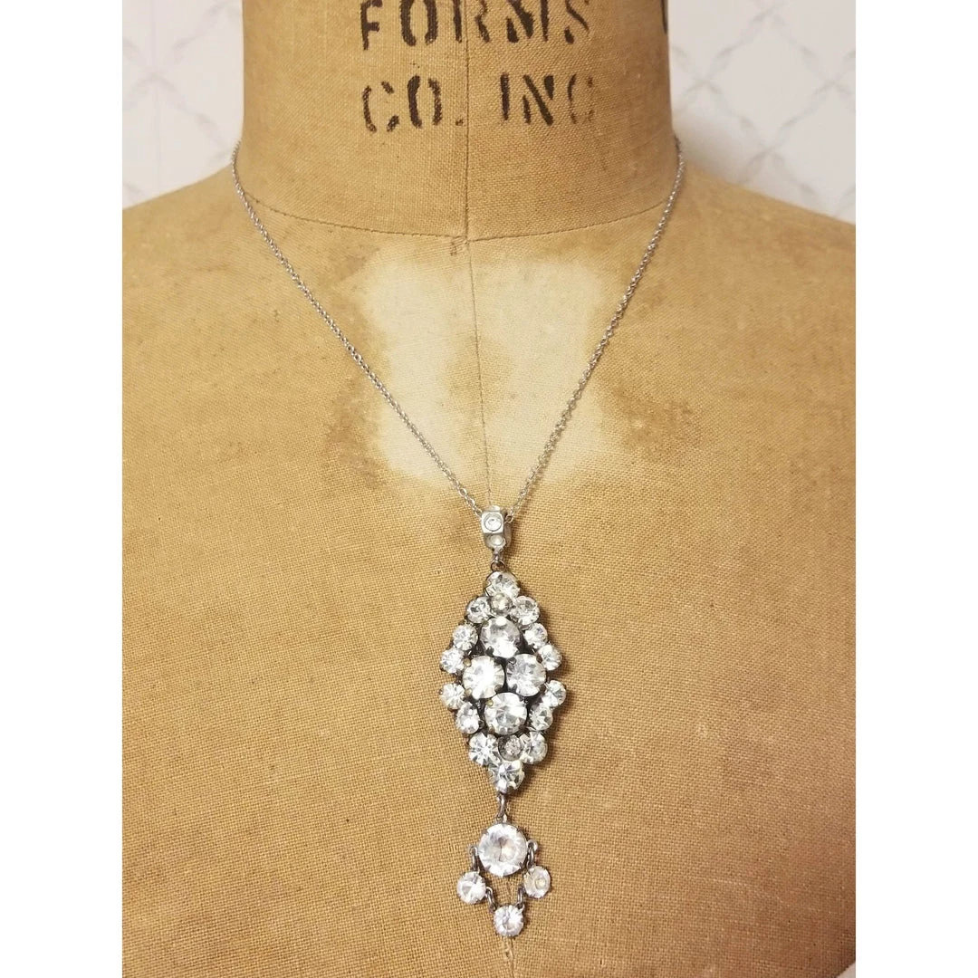 Headpiece Heaven Rhinestone Bridal Necklace Shop By Vendor 1 Headpiece Heaven Rhinestone Bridal Necklace Shop By Vendor