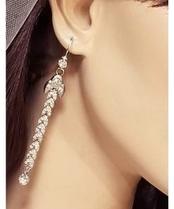 Headpiece Heaven Shop By Vendor Rhinestone Dangle Earrings