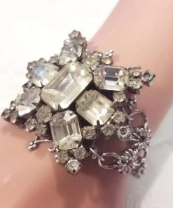 Headpiece Heaven Rhinestone Statement Bracelet Shop By Vendor