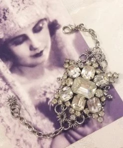 Headpiece Heaven Rhinestone Statement Bracelet Shop By Vendor
