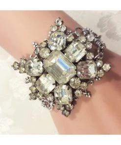 Headpiece Heaven Rhinestone Statement Bracelet Shop By Vendor