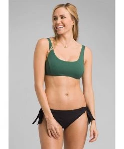PrAna Rimini Ribbed Bikini Top Womens
