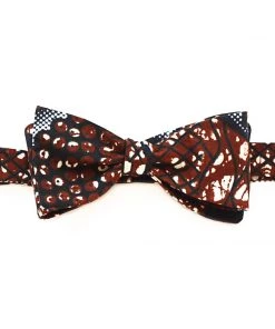 AngeloIgitego Mens Root Bow Tie