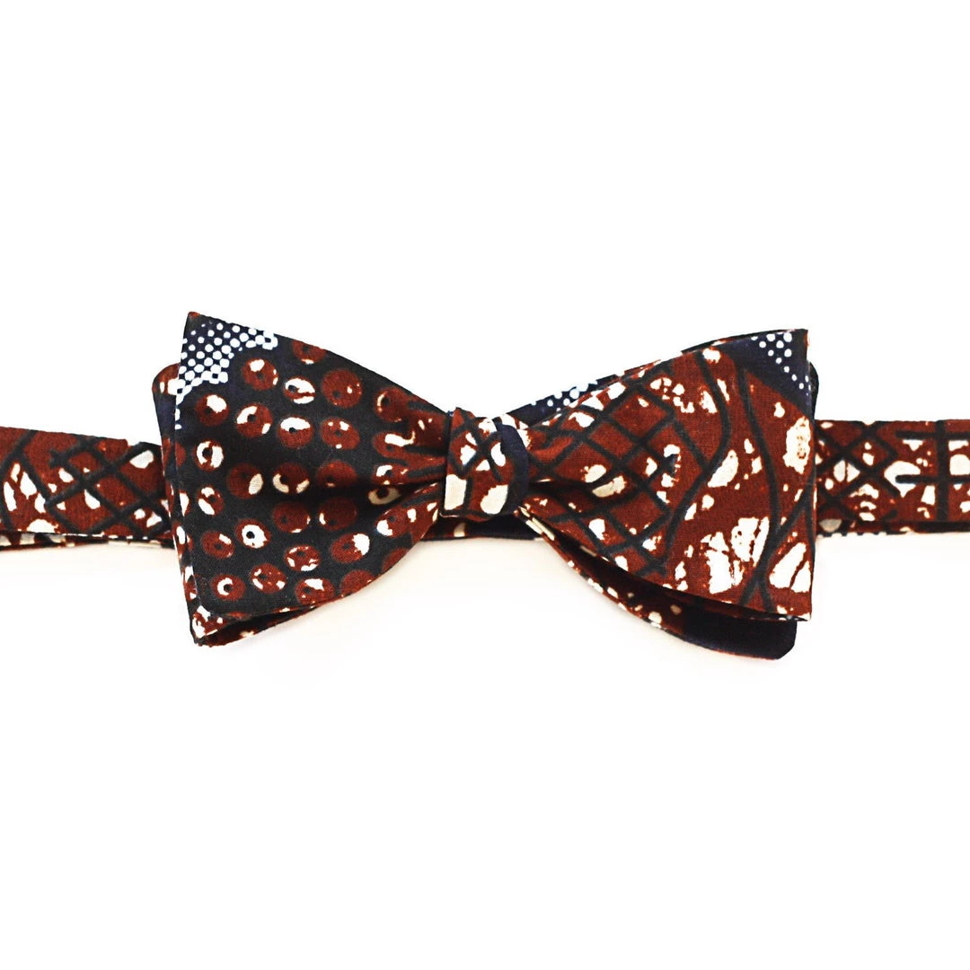 AngeloIgitego Mens Root Bow Tie 1 AngeloIgitego Mens Root Bow Tie
