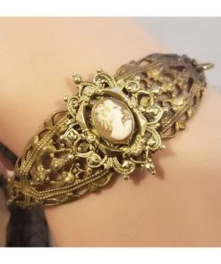 Headpiece Heaven Shop By Vendor Shell Cameo Bracelet