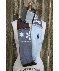 Sutter Larkin Snowflake Patchwork Infinity Scarf Accessories