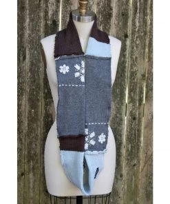 Sutter Larkin Snowflake Patchwork Infinity Scarf Accessories