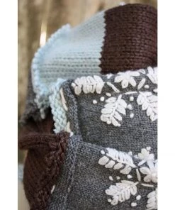 Sutter Larkin Snowflake Patchwork Infinity Scarf Accessories