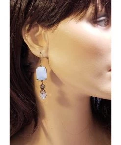 Headpiece Heaven Something Blue Earrings