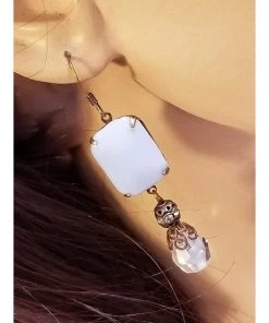 Headpiece Heaven Something Blue Earrings