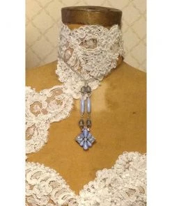 Headpiece Heaven Something Blue Necklace Shop By Vendor