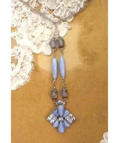 Headpiece Heaven Something Blue Necklace Shop By Vendor
