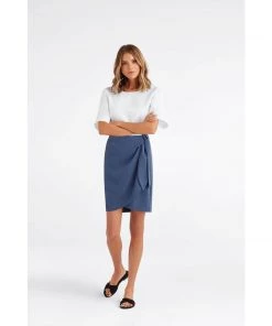 VETTA Womens The Two Piece Wrap Skort