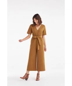 VETTA Womens The Wrap Jumpsuit