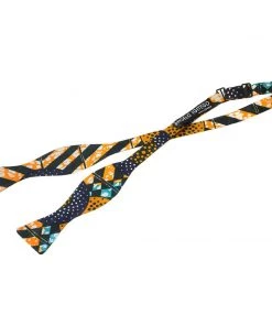 AngeloIgitego Tiger Melon Bow Tie Mens