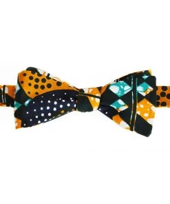 AngeloIgitego Tiger Melon Bow Tie Mens