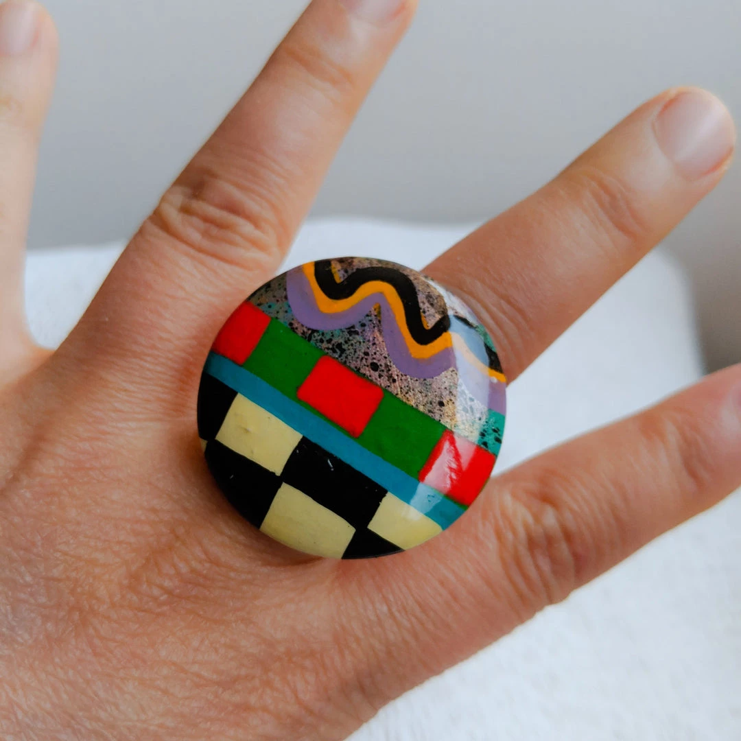 Tracy Burton Totally 80s Adjustable Ring 4 Tracy Burton Totally 80s Adjustable Ring