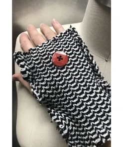 Sutter Larkin Accessories Totally Hip, Patchwork, Fingerless Gloves