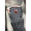 Sutter Larkin Accessories Totally Hip, Patchwork, Fingerless Gloves