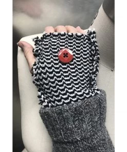 Sutter Larkin Accessories Totally Hip, Patchwork, Fingerless Gloves
